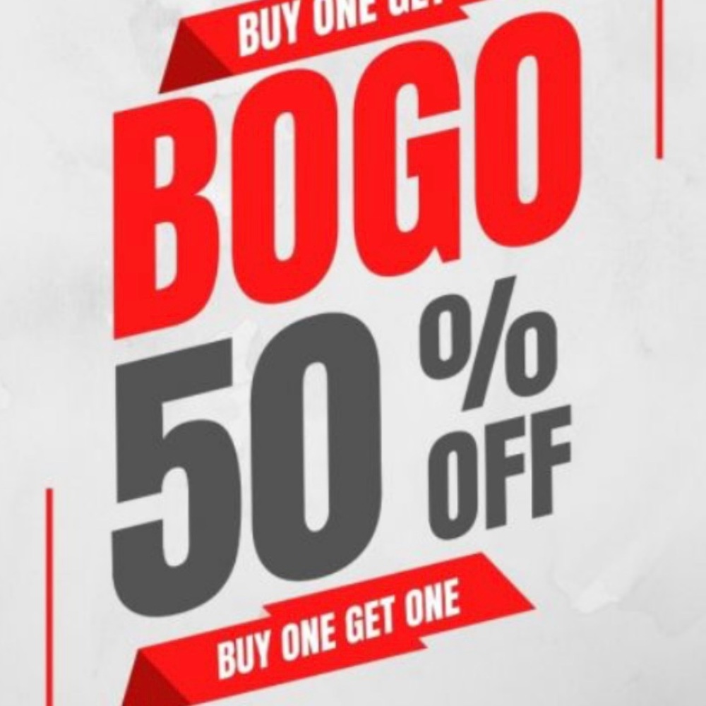 BOGO 50%